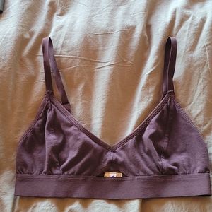 NWOT Richer Poorer cut out Bralette plum M